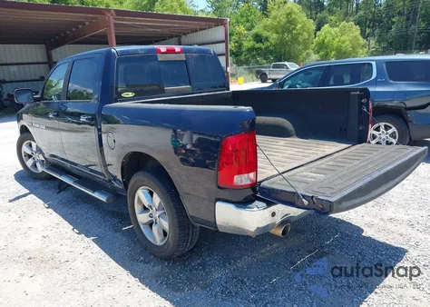 2012 Ram 1500 Slt из США, поврежденный, VIN 1C6RD6LT1CS194218